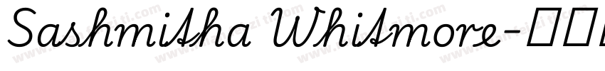 Sashmitha Whitmore字体转换